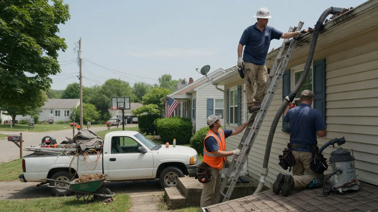 Gutter Installation in Bowersville, OH near me